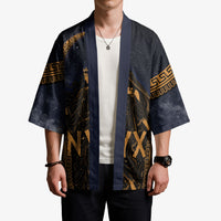 Greek Mythology Nyx Kimono Starry Night Classical Art Greek Key Pattern