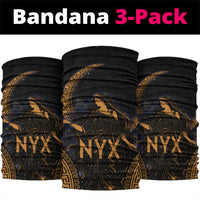 Greek Mythology Nyx Neck Gaiter Starry Night Classical Art Greek Key Pattern