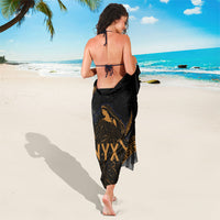 Greek Mythology Nyx Sarong Starry Night Classical Art Greek Key Pattern