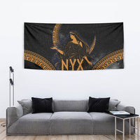 Greek Mythology Nyx Tapestry Starry Night Classical Art Greek Key Pattern