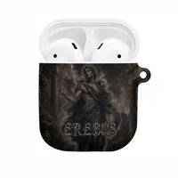Greek Mythology Erebus AirPods Case God Of Darkness Classical Art Greek Key Pattern