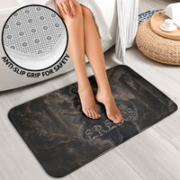 Greek Mythology Erebus Bathroom Set God Of Darkness Classical Art Greek Key Pattern