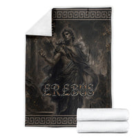 Greek Mythology Erebus Blanket God Of Darkness Classical Art Greek Key Pattern