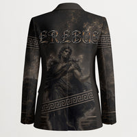 Greek Mythology Erebus Blazer God Of Darkness Classical Art Greek Key Pattern