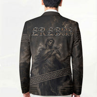 Greek Mythology Erebus Blazer God Of Darkness Classical Art Greek Key Pattern