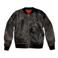 Greek Mythology Erebus Bomber Jacket God Of Darkness Classical Art Greek Key Pattern