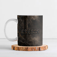 Greek Mythology Erebus Ceramic Mug God Of Darkness Classical Art Greek Key Pattern