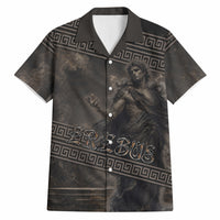 Greek Mythology Erebus Hawaiian Shirt God Of Darkness Classical Art Greek Key Pattern