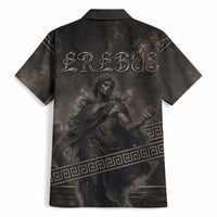 Greek Mythology Erebus Hawaiian Shirt God Of Darkness Classical Art Greek Key Pattern