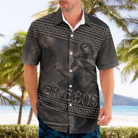 Greek Mythology Erebus Hawaiian Shirt God Of Darkness Classical Art Greek Key Pattern