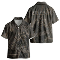 Greek Mythology Erebus Kid Hawaiian Shirt God Of Darkness Classical Art Greek Key Pattern