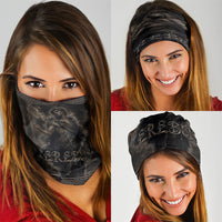 Greek Mythology Erebus Neck Gaiter God Of Darkness Classical Art Greek Key Pattern