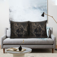 Greek Mythology Erebus Pillow Cover God Of Darkness Classical Art Greek Key Pattern