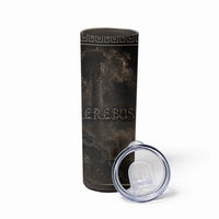 Greek Mythology Erebus Skinny Tumbler God Of Darkness Classical Art Greek Key Pattern