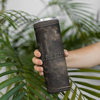 Greek Mythology Erebus Skinny Tumbler God Of Darkness Classical Art Greek Key Pattern