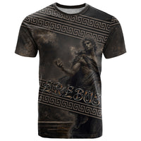 Greek Mythology Erebus T Shirt God Of Darkness Classical Art Greek Key Pattern