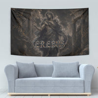Greek Mythology Erebus Tapestry God Of Darkness Classical Art Greek Key Pattern