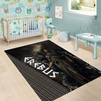 Erebus Greek Mythology Area Rug Ancient Greek God Of Darkness Fantasy Art