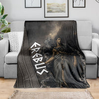 Erebus Greek Mythology Blanket Ancient Greek God Of Darkness Fantasy Art
