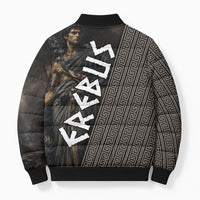 Erebus Greek Mythology Bomber Puffer Jacket Ancient Greek God Of Darkness Fantasy Art