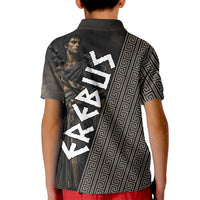Erebus Greek Mythology Kid Polo Shirt Ancient Greek God Of Darkness Fantasy Art