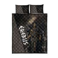 Erebus Greek Mythology Quilt Bed Set Ancient Greek God Of Darkness Fantasy Art