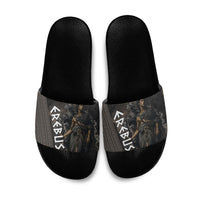 Erebus Greek Mythology Slide Sandals Ancient Greek God Of Darkness Fantasy Art