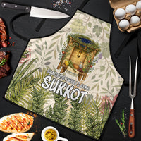 Sukkot Apron Jewish Holiday Gratitude Dwells Here - Vintage Botanical Sukkah
