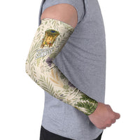 Sukkot Arm Sleeves Jewish Holiday Gratitude Dwells Here - Vintage Botanical Sukkah
