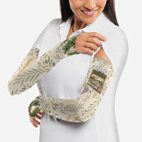 Sukkot Arm Sleeves Jewish Holiday Gratitude Dwells Here - Vintage Botanical Sukkah