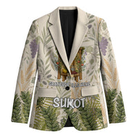 Sukkot Blazer Jewish Holiday Gratitude Dwells Here - Vintage Botanical Sukkah