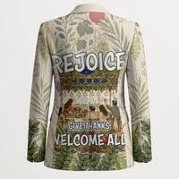 Sukkot Blazer Jewish Holiday Gratitude Dwells Here - Vintage Botanical Sukkah