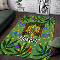 Sukkot Jewish Area Rug Colorful Sukkot Festival Of Tabernacles
