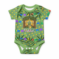 Sukkot Jewish Baby Onesie Colorful Sukkot Festival Of Tabernacles