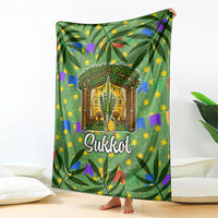 Sukkot Jewish Blanket Colorful Sukkot Festival Of Tabernacles