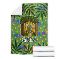 Sukkot Jewish Blanket Colorful Sukkot Festival Of Tabernacles