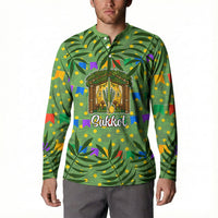 Sukkot Jewish Button Sweatshirt Colorful Sukkot Festival Of Tabernacles