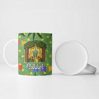 Sukkot Jewish Ceramic Mug Colorful Sukkot Festival Of Tabernacles