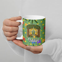 Sukkot Jewish Ceramic Mug Colorful Sukkot Festival Of Tabernacles