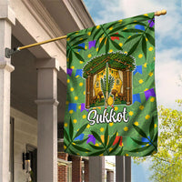 Sukkot Jewish Garden Flag Colorful Sukkot Festival Of Tabernacles