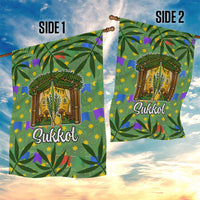 Sukkot Jewish Garden Flag Colorful Sukkot Festival Of Tabernacles