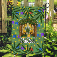 Sukkot Jewish Garden Flag Colorful Sukkot Festival Of Tabernacles