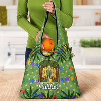 Sukkot Jewish Grocery Bag Colorful Sukkot Festival Of Tabernacles