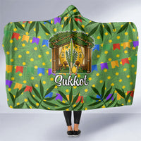 Sukkot Jewish Hooded Blanket Colorful Sukkot Festival Of Tabernacles