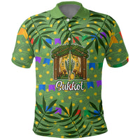 Sukkot Jewish Polo Shirt Colorful Sukkot Festival Of Tabernacles