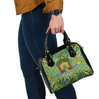 Sukkot Jewish Shoulder Handbag Colorful Sukkot Festival Of Tabernacles