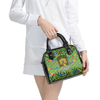 Sukkot Jewish Shoulder Handbag Colorful Sukkot Festival Of Tabernacles