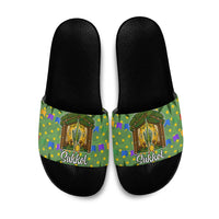 Sukkot Jewish Slide Sandals Colorful Sukkot Festival Of Tabernacles