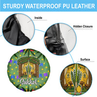 Sukkot Jewish Spare Tire Cover Colorful Sukkot Festival Of Tabernacles