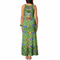 Sukkot Jewish Tank Maxi Dress Colorful Sukkot Festival Of Tabernacles